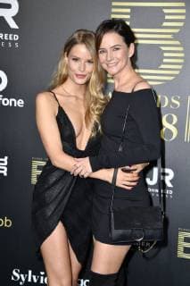 Alena Blohm and Judith Dommermuth at the 3 Place To B Award 2018 at Axel Springer SE Verlagshaus Berlin 24 11 2018 Foto:xF.xKernx xFuturexImage