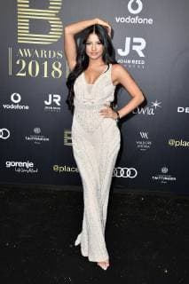 Ivana Santacruz at the 3 Place To B Award 2018 at Axel Springer SE Verlagshaus Berlin 24 11 2018 Foto:xF.xKernx xFuturexImage