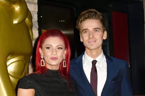 Dianne Buswell and Joe Sugg attend the BAFTA Childrens Awards 2018 at The Roundhouse in London. NOVEMBER 25th 2018  SLIx184379