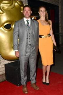 English naturalist Steve Backshall and British professional rower Helen Glover attend the BAFTA Childrens Awards 2018 at The Roundhouse in London. NOVEMBER 25th 2018  SLIx184379