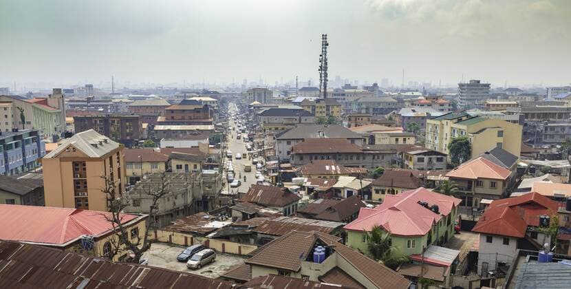 City view of Lagos Nigeria 16 11 2018 Lagos Nigeria Copyright: xThomasxImo photothek.netx