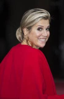 27-11-2018 Amsterdam Queen Maxima during the Erasmusprize ceremony at the Koninklijke paleis in Amsterdam. The King, patron of the Praemium Erasmianum foundation, and the board has awarded the 150.000 euro prize to the American journalist and writer Barbara Ehrenreich (1941). Theme of this years Erasmusprijs was ‘The power of investigative journalism’.  Copyright: xPPE WERFx