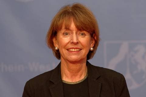 Presentation of the NRW State Prize 2018 to Bernhard Paul Im Bild Kölns Lord Mayor Henriette Reker one of the numerous guests at the award ceremony Cologne North Rhine-Westphalia Germany