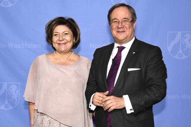 Armin Laschet with wife Susanne Laschet at the presentation of the NRW State Prize at the Gürzenich Köln 27 11 2018 Foto:xJ.xKrickx xFuturexImage