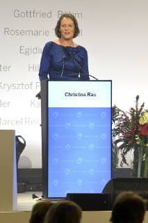 Cristina Rau at the presentation of the NRW State Prize at the Gürzenich Köln 27 11 2018 Foto:xJ.xKrickx xFuturexImage