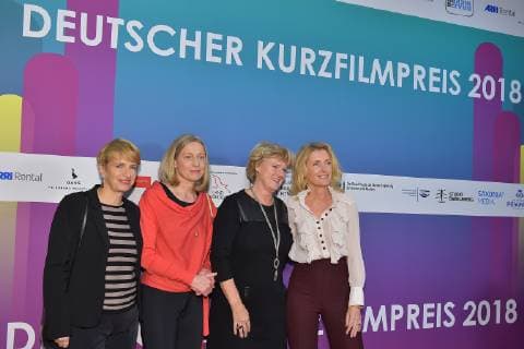 German Short Film Award 2018 Dr Martina Muench Prof Dr Susanne Stuermer Prof Monika Gruetters MdB Maria Furtwaengler Award 62 German Short Film Award 2018 in the Waschhaus Arena Potsdam on 28 11 2018