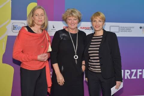 German Short Film Award 2018 Prof Dr Susanne Stuermer Prof Monika Gruetters MdB Dr Martina Muench Award 62 German Short Film Award 2018 at Waschhaus Arena Potsdam 28 11 2018