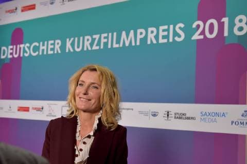 German Short Film Award 2018 Maria Furtwaengler Award 62 German Short Film Award 2018 in the Waschhaus Arena Potsdam on 28 11 2018