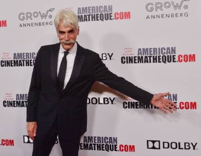 Actor Sam Elliott arrives for the 32nd annual American Cinematheque Awards annual gala honoring actor Bradley Cooper at the Beverly Hilton Hotel in Beverly Hills, California on November 29, 2018. Cooper was honored as an extraordinary artist in the entertainment industry currently making a significant contribution to the art of the moving picture.  LAP2018112938 JIMxRUYMEN