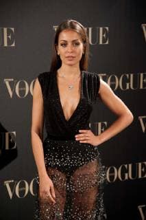 Actress Hiba Abouk at photocall of the 14th edition of Vogue Jewels Awards 2018 in Madrid on Thursday , 28 november 2018  AntonioxQuilez_0711