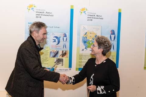 Reutlingen Foederpreis Umwelt Natur und Klimaschutz 2018 of the City of Reutlingen Award Ceremony Exhibition 30 11 2018 Introduction NABU Reutlingen Project Foederpreis Umwelt Natur und Klimaschutz 2018 of the City of Reutlingen Award Ceremony Exhibition 30 11 2018 Copyright: xWalther xEibner-Pressefotox EP_swr