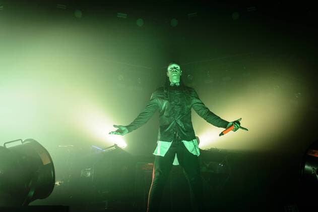THE PRODIGY MC Maxim Reality live at the No Tourist Tour at Zenith Munich on 28 11 2018