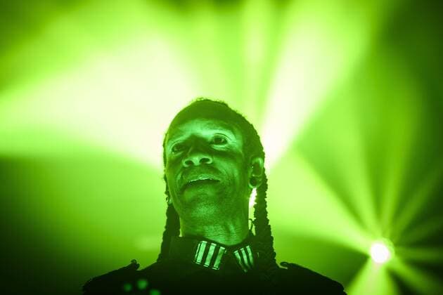 THE PRODIGY MC Maxim Reality live at the No Tourist Tour at Zenith Munich on 28 11 2018