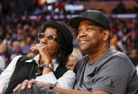 December 2, 2018 - Los Angeles, California, U.S - Actor Denzel Washington and his wife Pauletta attend a basketball game between the Los Angeles Lakers and the Phoenix Suns at Staples Center on December 02, 2018 in Los Angeles. Los Angeles U.S. - ZUMAc68_ 20181202_zaf_c68_014 Copyright: xRingoxChiux