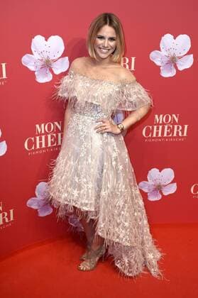 Sandra Kuhn at the Mon Cheri Barbara Day 2018 in the Alte Bayerische Staatsbank Munich 04 12 2018 Foto:xP.xSchönbergerx xFuturexImage