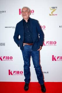 MOSCOW, RUSSIA - DECEMBER 5, 2018: Actor Sergei Garmash ahead of a ceremony to present the Event of the Year 2018 prize held by the Cinema Reporter magazine at Illusion Cinema. Cinema Reporter is a new magazine that was established by the editorial staff of the Russian version of The Hollywood Reporter magazine. Artyom Geodakyan TASS  TS099F2B