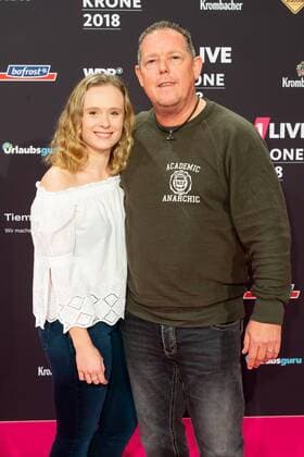 Bochum Germany 06 12 2018 1Live Krone 2018 Torsten Heim 8Toto with accompaniment on the red carpet of the 1Live Krone DeFodi001