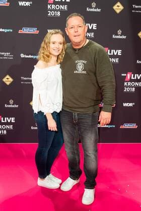 Bochum Germany 06 12 2018 1Live Krone 2018 Torsten Heim 8Toto with accompaniment on the red carpet of the 1Live Krone DeFodi001