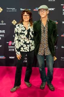 Bochum Germany 06 12 2018 1Live Krone 2018 Jamel rocks forest ranger Birgit Lohmeyer and Horst Lohmeyer on the red carpet of 1Live Krone DeFodi001