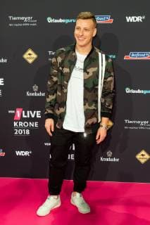 Bochum Germany 06 12 2018 1Live Crown 2018 Felix Lobrecht on the red carpet of the 1Live Crown DeFodi001