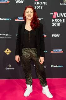 Bochum Germany 06 12 2018 1Live Krone 2018 Tahnee Schaffarczyk on the red carpet of 1Live Krone DeFodi001