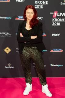 Bochum Germany 06 12 2018 1Live Krone 2018 Tahnee Schaffarczyk on the red carpet of 1Live Krone DeFodi001