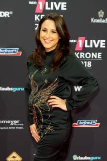 Bochum Germany 06 12 2018 1Live Crown 2018 Nina Moghaddam on the red carpet of the 1Live Crown DeFodi001