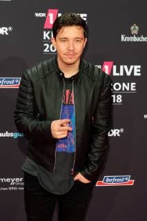 Bochum Germany 06 12 2018 1Live Crown 2018 Nico Santos on the red carpet of the 1Live Crown DeFodi001