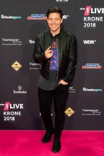 Bochum Germany 06 12 2018 1Live Crown 2018 Nico Santos on the red carpet of the 1Live Crown DeFodi001