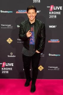 Bochum Germany 06 12 2018 1Live Crown 2018 Nico Santos on the red carpet of the 1Live Crown DeFodi001