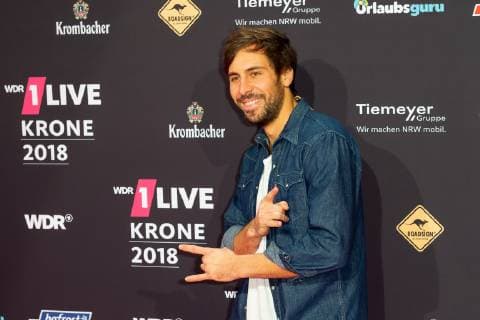 Bochum Germany 06 12 2018 1Live Crown 2018 Max Giesinger on the red carpet of the 1Live Crown DeFodi001