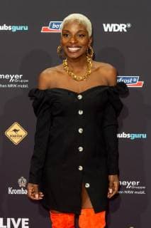 Bochum Germany 06 12 2018 1Live Crown 2018 Nikeata Thompson on the red carpet of the 1Live Crown DeFodi001