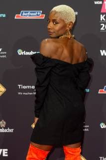 Bochum Germany 06 12 2018 1Live Crown 2018 Nikeata Thompson on the red carpet of the 1Live Crown DeFodi001