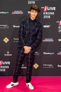 Bochum Germany 06 12 2018 1Live Crown 2018 Lukas Rieger on the red carpet of the 1Live Crown DeFodi001
