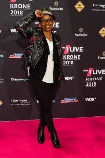 Bochum Germany 06 12 2018 1Live Krone 2018 Shary Reeves on the red carpet of 1Live Krone DeFodi001