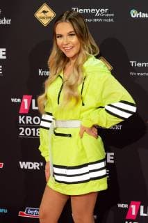 Bochum Germany 06 12 2018 1Live Krone 2018 Dagmara Nicole Ochmanczyk Dagi Bee on the red carpet of 1Live Krone DeFodi001