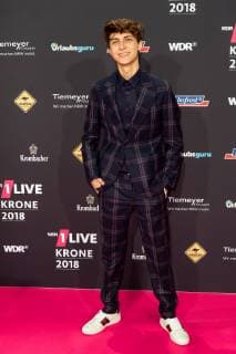 Bochum Germany 06 12 2018 1Live Crown 2018 Lukas Rieger on the red carpet of the 1Live Crown DeFodi001