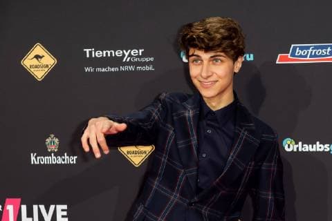 Bochum Germany 06 12 2018 1Live Crown 2018 Lukas Rieger on the red carpet of the 1Live Crown DeFodi001