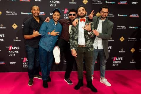 Bochum Germany 06 12 2018 1Live Krone 2018 RebellComedy on the red carpet of 1Live Krone DeFodi001