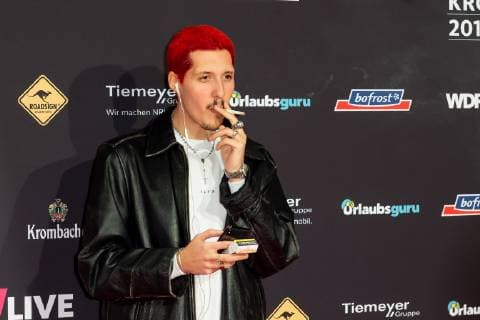 Bochum Germany 06 12 2018 1Live Krone 2018 Renato Simunovic RIN on the red carpet of the 1Live Krone DeFodi001