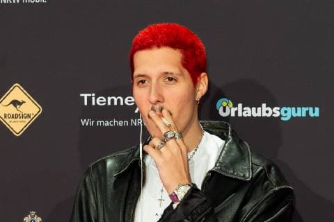 Bochum Germany 06 12 2018 1Live Krone 2018 Renato Simunovic RIN on the red carpet of the 1Live Krone DeFodi001
