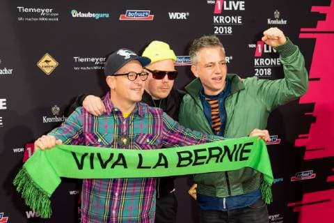 Bochum Germany 06 12 2018 1Live Crown 2018 Fat bread on the red carpet of the 1Live Crown DeFodi001