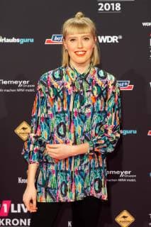Bochum Germany 06 12 2018 1Live Crown 2018 Lea on the red carpet of the 1Live Crown DeFodi001