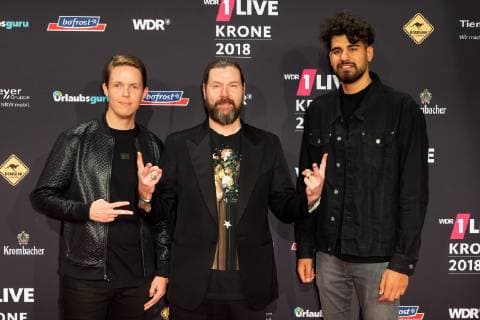 Bochum Germany 06 12 2018 1Live Krone 2018 Rea Garvey on the red carpet of the 1Live Krone DeFodi001