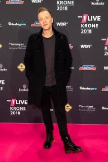 Bochum Germany 06 12 2018 1Live Crown 2018 Joris Buchholz on the red carpet of the 1Live Crown DeFodi001
