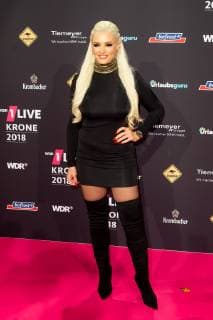 Bochum Germany 06 12 2018 1Live Crown 2018 Daniela Katzenberger on the red carpet of the 1Live Crown DeFodi001