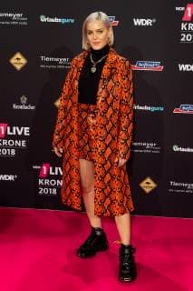 Bochum Germany 06 12 2018 1Live Crown 2018 Anne Marie on the red carpet of the 1Live Crown DeFodi001