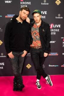 Bochum Germany 06 12 2018 1Live Krone 2018 Marteria and Casper on the Red Carpet of the 1Live Krone DeFodi001