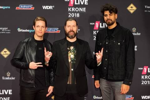 Bochum Germany 06 12 2018 1Live Krone 2018 Rea Garvey on the red carpet of the 1Live Krone DeFodi001