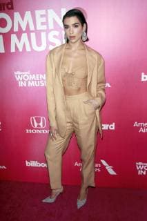 NEW YORK, NY - DECEMBER 6: Dua Lipa at the 2018 Billboard Women in Music at Pier 36 in New York City on December 6, 2018. Copyright: xMediaPunchx